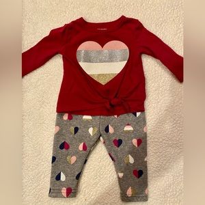 Baby Fleece ♥️ Outfit - 6 mos